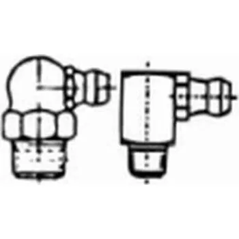 mazací hlavice M8x1 ZINEK 90 stupňů DIN 71412C