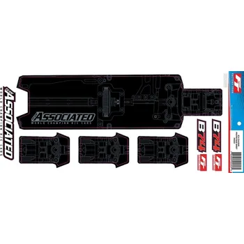 RC model FT B74 ochranná folie na podvozek, 1 ks.