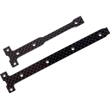 RC model B74.1 šasi vzpěra, 2.0mm, uhlíková, 1+1 ks.