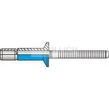 Nýt trhací nýt 6.5x20 ST/ST pevnostní - plochá hlava