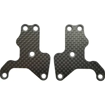 RC model FT RC8B3.2 přední vložka ramen, uhlík, 1.2mm, 2 ks.