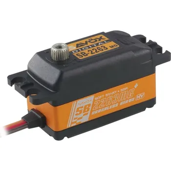 RC model SB-2263MG+ BRUSHLESS Digitální servo - LOW PROFILE (10kg-0,076s/60°)