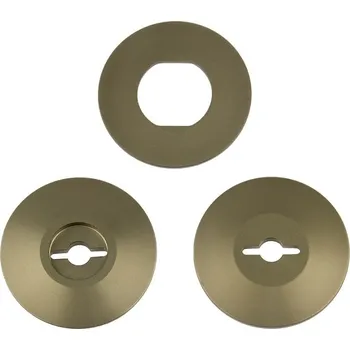 RC model B74 hliníkové přítlačné talířky prokluzné spojky, 1+1+1 ks.