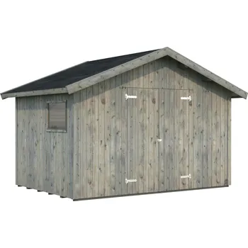 Zahradní domek Palmako Domek na nářadí NILS 8,2 m² Barva: Šedá, máčení