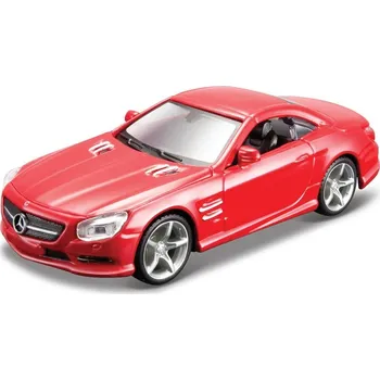 autíčko Maisto Mercedes-Benz SL 500 1:40 vínová