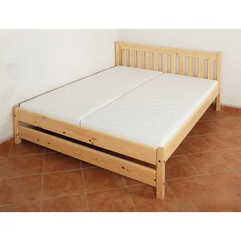 Postel Truhlářství Miroslav Šteker Manželská postel Beata Varianta produktu: Základní varianta, Zvolte rozměr matrace (cm): 200 x 160