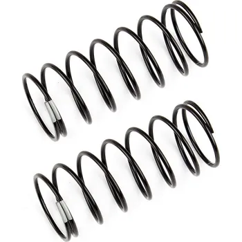 RC model Přední pružiny tlumičů, šedé, 3.60 lb in, L44mm, 2 ks.