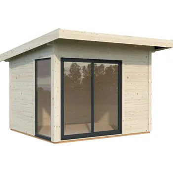 Zahradní domek Palmako Zahradní domek Andrea 7,5 m² s posuvnými+ dveřmi Barva: Přírodní, neimpregnováno