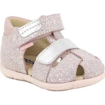 Dívčí sandály Dětské kožené sandály Primigi růžová barva, PYK 79115 7911544 03X, EUR 22