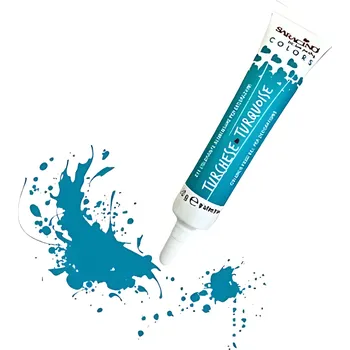 Potravinářské barvivo Saracino Gelová barva 20 g tyrkysová