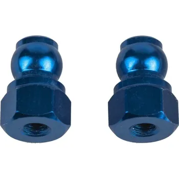 RC model B7 horní hliníkový držáky tlumiče 8mm, 2 ks.