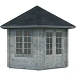 Palmako Altán HANNA 7,6 m² Barva: Šedá, máčení