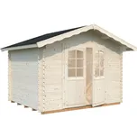 Palmako Zahradní domek VIVIAN 6,9 m² Barva: Bílá, máčení