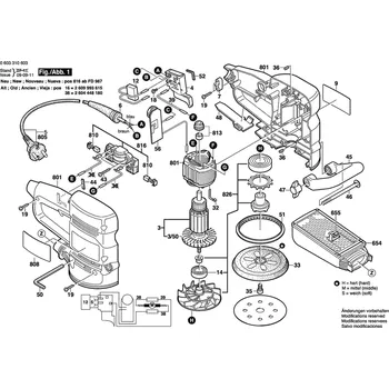 Náhradní brusný talíř pro modely Bosch PEX 12 / PEX 12 AE / PEX 125 A-1 / PEX 400 AE.