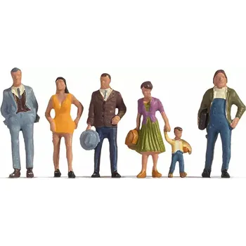 Modelová železnice Postavičky Cestující H0 - Noch 15479 (Figurky H0 1:87)