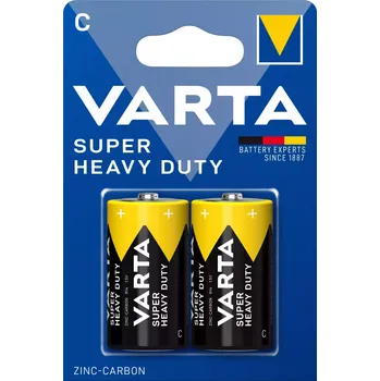 Článková baterie Baterie Varta Super Heavy Duty 14G, R14, primární C