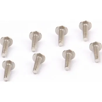 Šroub M3x12mm šroub s půlkulatou hlavou, 8 ks.