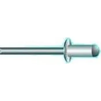 Nýt trhací nýt 3.0x10 ČISTĚ BÍLÁ AL/ST RAL 9010