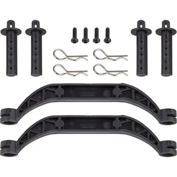 RC model Rival MT10 plastové sloupky karoserie včetně sponek, sada