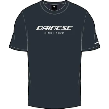 Pánské tričko DAINESE ESSENCE WORDMARK T-SHIRT CARBONIO - S