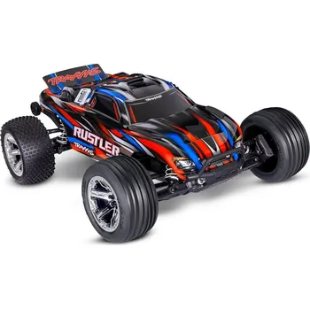 RC model auta Traxxas Rustler 1:10 BL-2s RTR - červený + doprava zdarma