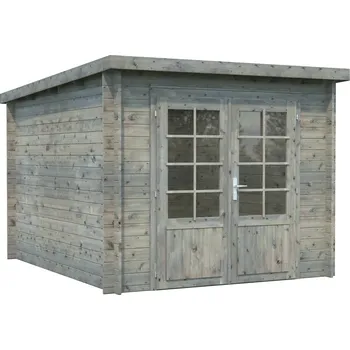 Zahradní domek Palmako Zahradní domek ELLA 6,9 m² Barva: Šedá, máčení