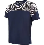 SENSOR HELIUM pánský dres volný kr.rukáv deep blue/geometry velikost M