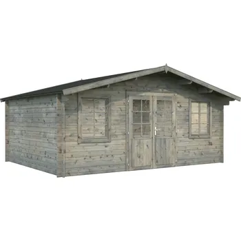 Zahradní domek Palmako Zahradní domek KLARA 17,0 m² Barva: Šedá, máčení