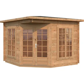 Zahradní altán Palmako Altán MELANIE Low 7,0 m² Barva: Hnědá, máčení