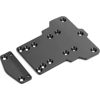 RC náhradní díl CARTEN přední hliníková deska šasi, 1 ks.