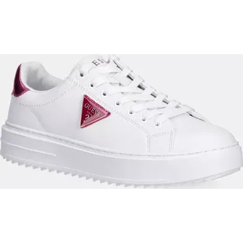 Pánská obuv Kožené sneakers boty Guess DENESA12 FLJD12.LEA12.WHIMA bílá 00X, EUR 39