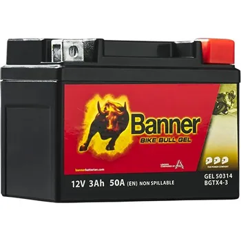 Motobaterie Banner Bike Bull GEL 50314