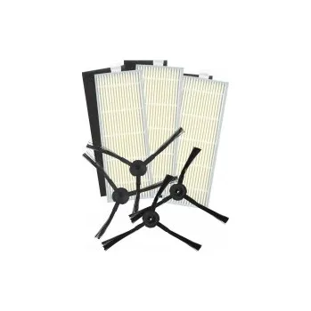 Sada příslušenství pro robotický vysavač HEPA filtry a kartáčky k vysavači ETA Aron 2512 sada 4+3ks