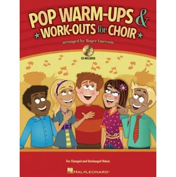 Cizojazyčná kniha Pop Warm-ups & Work-outs for Choir