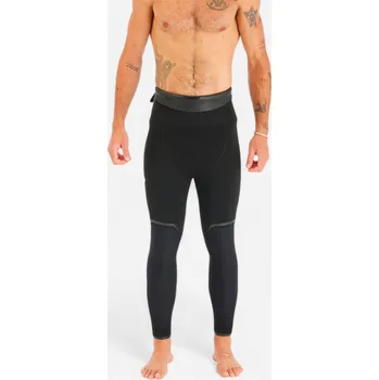 Neoprenový oblek DECATHLON Pánské kalhoty na podmořský rybolov SPF900 neopren 7 mm M ČERNÁ