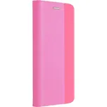 Pouzdro SENSITIVE Book pro XIAOMI Redmi Note 14 4G (GLOBAL - 164,84mm x 78,15mm x 8,16mm) světle růžové