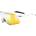 UVEX PACE STAGE S CV, white matt/mirror yellow