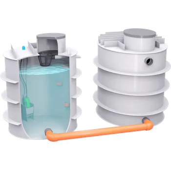 nádrž Plastino Komplet plastová nádrž na dešťovou vodu samonosná 30 000 l