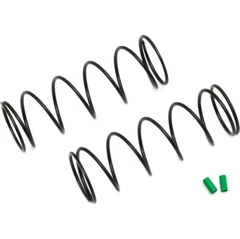 RC model Pružiny tlumičů 12mm, zelené, 3.75 lb in, d 54mm, 2 ks.