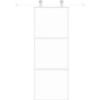 Interiérové dveře Posuvné dveře 155204 76/205/2 L/P bílé/transparentní