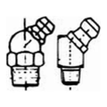 mazací hlavice M10x1 ZINEK 45 stupňů DIN 71412B