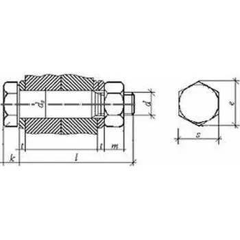 Šroub šroub M16x65 ŽÁROVÝ ZINEK 10.9 lícovaný DIN 7999 / EN 14399-8