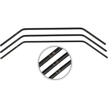 RC model T6.1 přední stabilizátory, 3 ks.