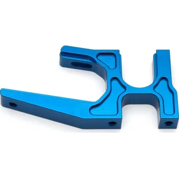 RC model RC8B3e hliníkový držák elektromotoru, modrý, 1 ks.
