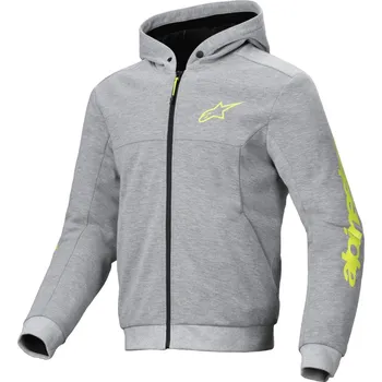 Moto bunda ALPINESTARS bunda CHROME V2 SPORT grey/fluo yellow - S