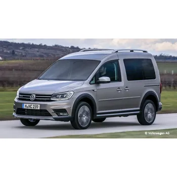 Nosič kol Příčníky Aurilis Green Valley Crossbar Vento Alu pro Volkswagen Caddy Alltrack 2016-2021 s podélníky