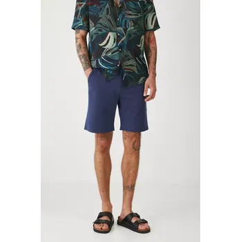 Kraťasy Medicine pánské, tmavomodrá barva, melanžové RS25.SZM730 59M, vel. M