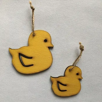 Velikonoční dekorace Dřevěná kuřátka, 2 velikosti Rozměry: 11 cm