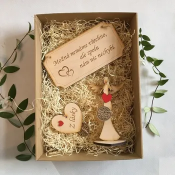 Dárková krabička Dárková sada dekorací Z lásky 2