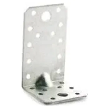 Tesařské kování úhelník 55x50x90x2.5mm ZINEK s prolisem KP3